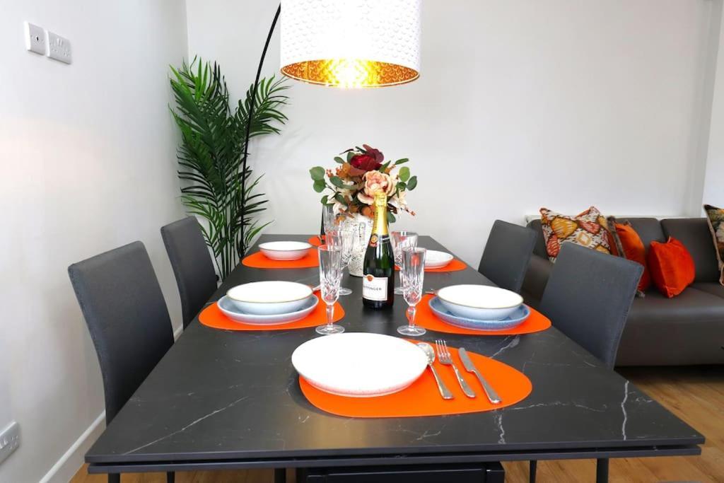 Hutchcomb Villa, 4 Bed Luxury House,Oxford+Parking Esterno foto
