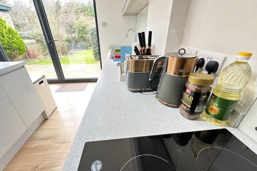Hutchcomb Villa, 4 Bed Luxury House,Oxford+Parking Esterno foto